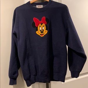 Vintage Minnie Mouse Crew Neck Sweater